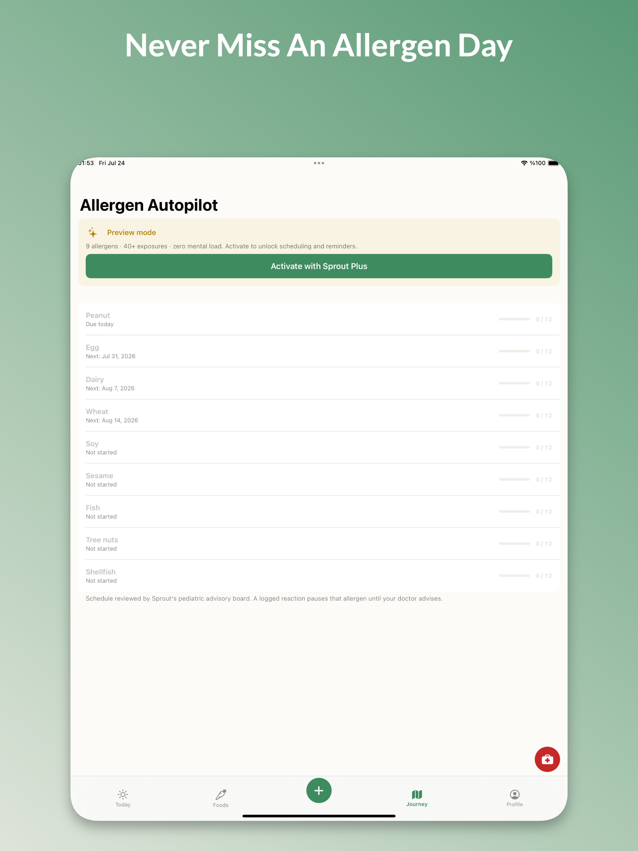 Sprout:Baby First Food Tracker screenshot 10