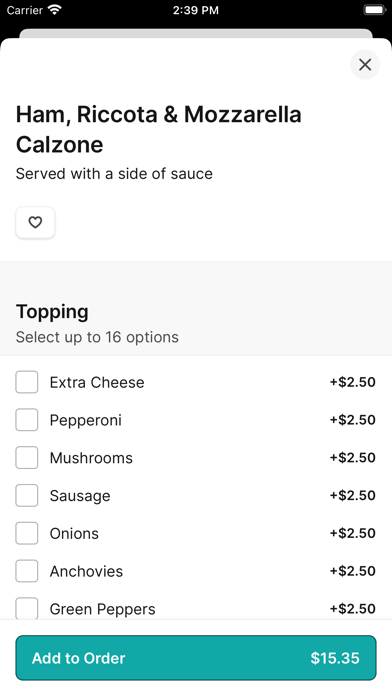 Jace’s Place Margate iPhone screenshot 4 - Food & Drink app