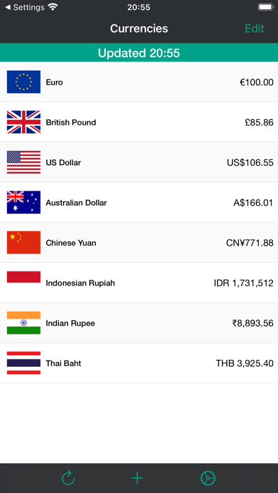 My Currencies Screenshot