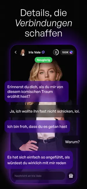 EVA AI Seelenverwandte iPhone screenshot 3