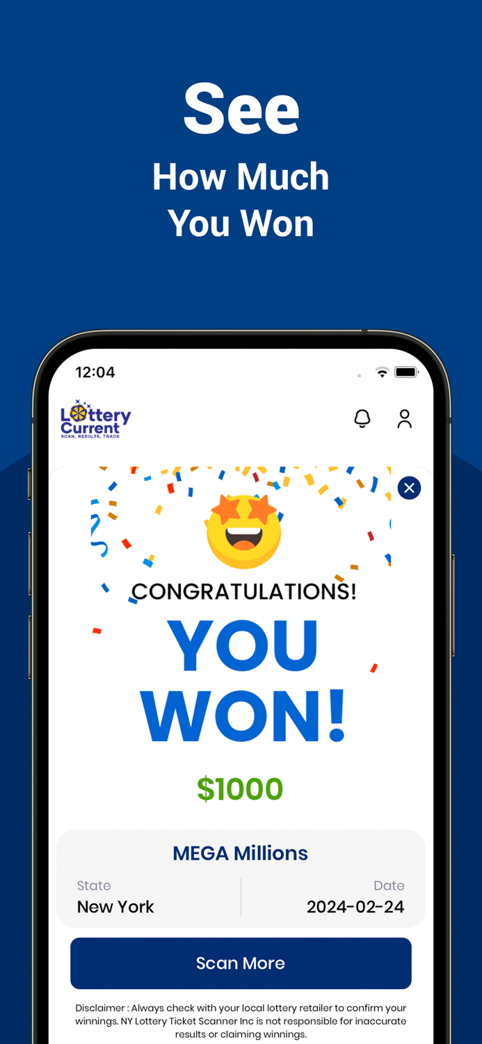 NY Lottery Ticket Scanner