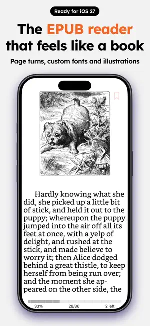EPUB Reader - JustRead screenshot 1