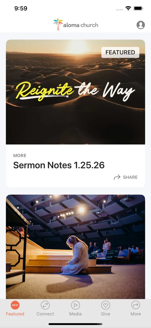 Screenshot #1 pour Aloma Church