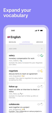 App screenshot