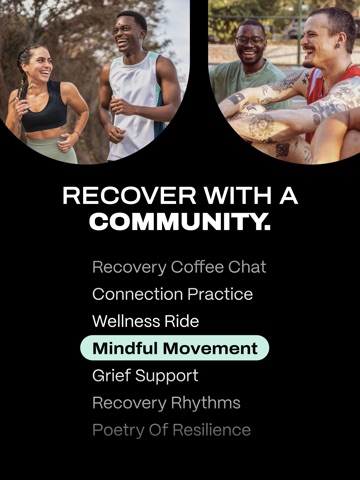 NewForm: Recovery & Wellbeing iPad screenshot