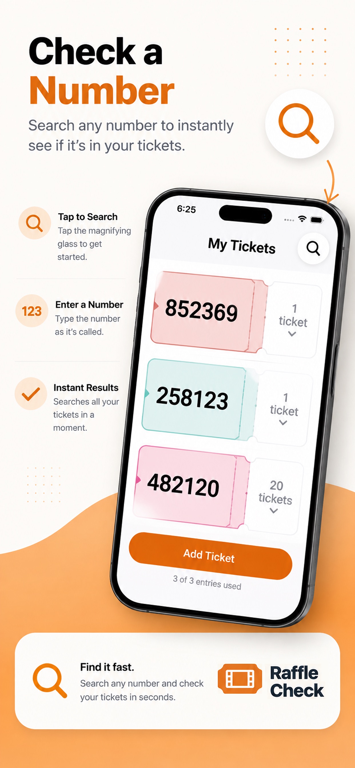 Screenshot 4 of Raffle Check