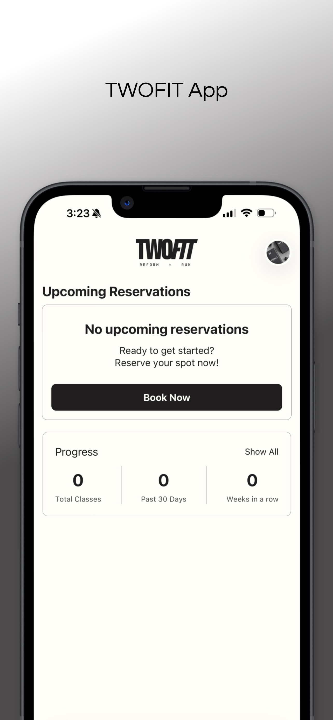 Screenshot 2 of TWOFIT App