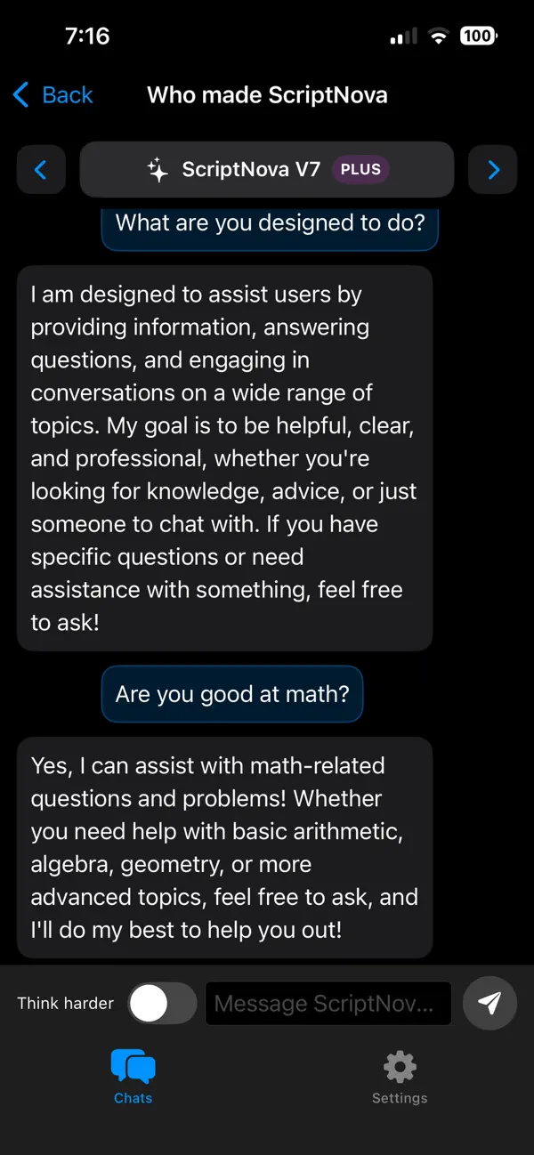 #4. ScriptNova AI (iOS) Ved: Dived Yacoub