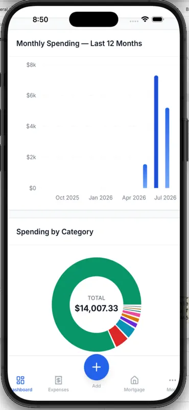 Home Expense Tracker screenshot 8 of 10