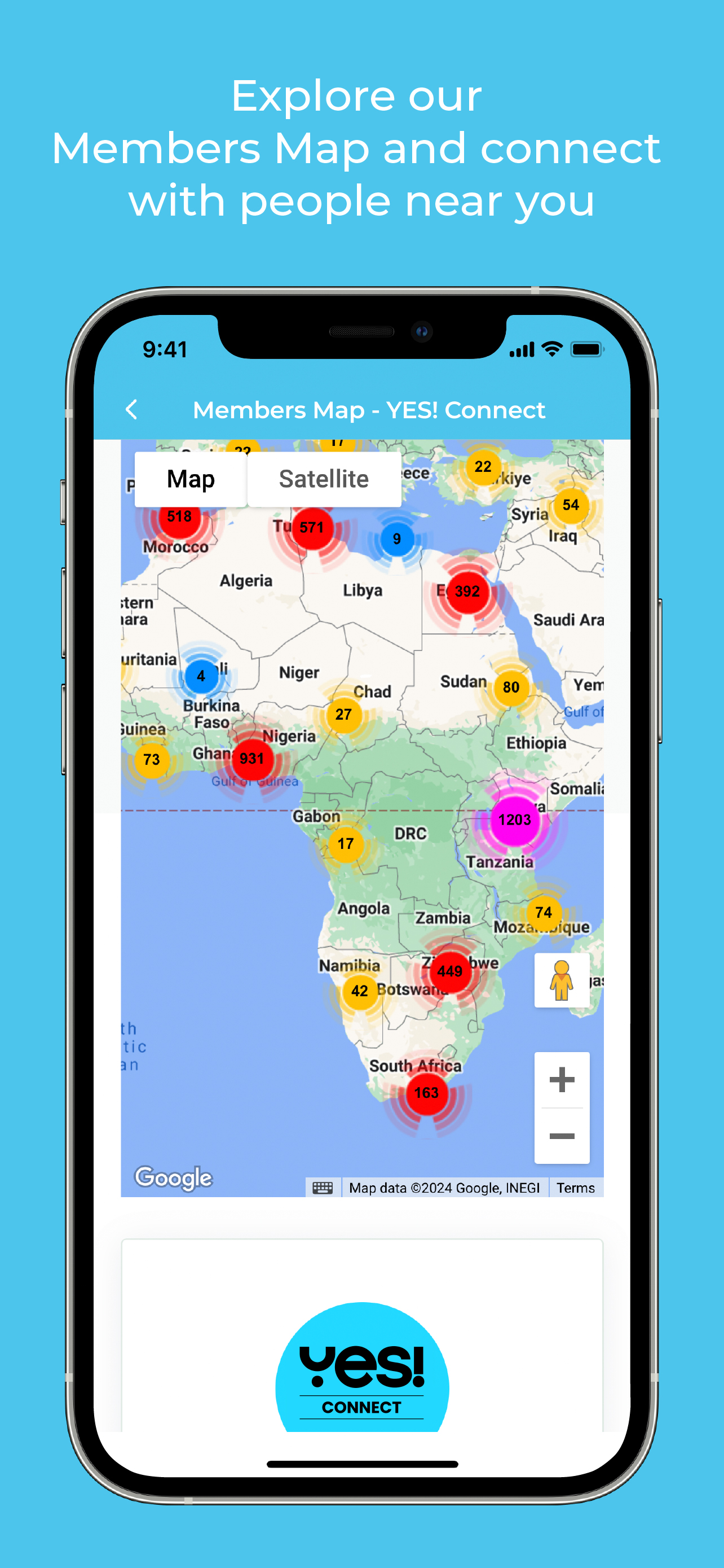 YES! Connect screenshot 3