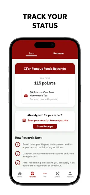 Xi'an Famous Foods Rewards screenshot 2