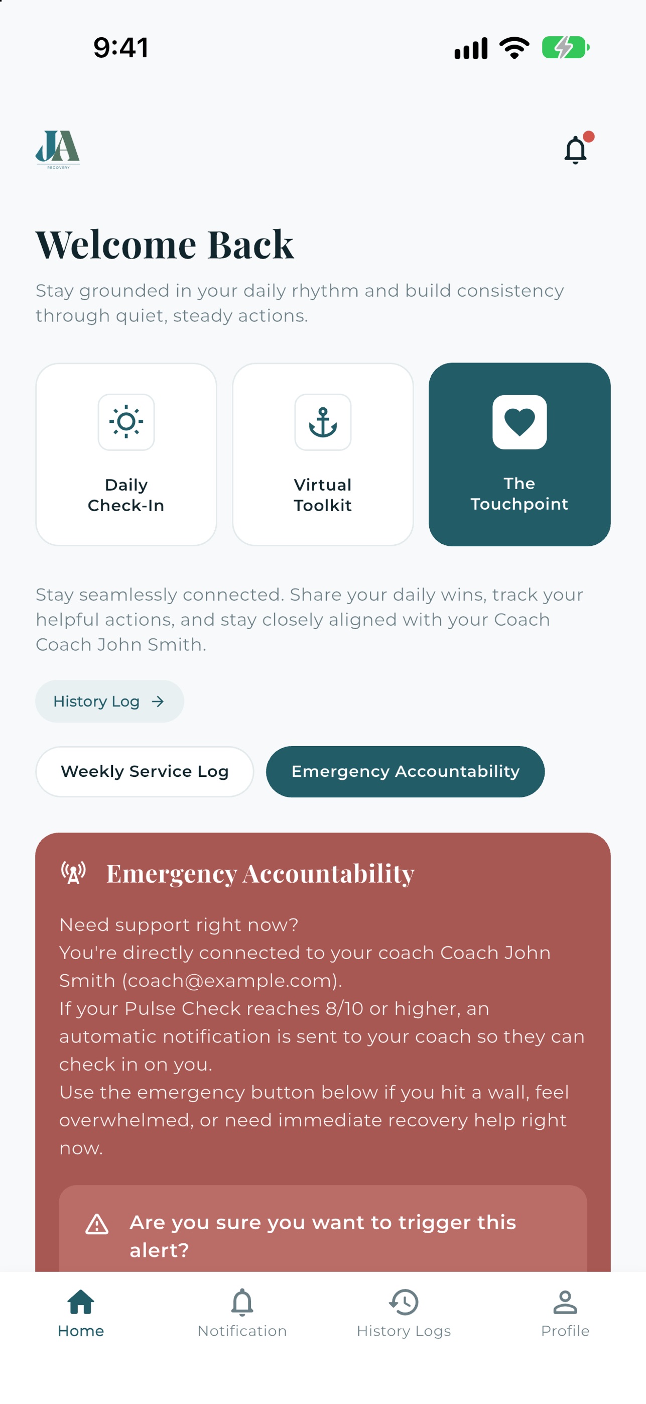 Screenshot 5 of JA Recovery