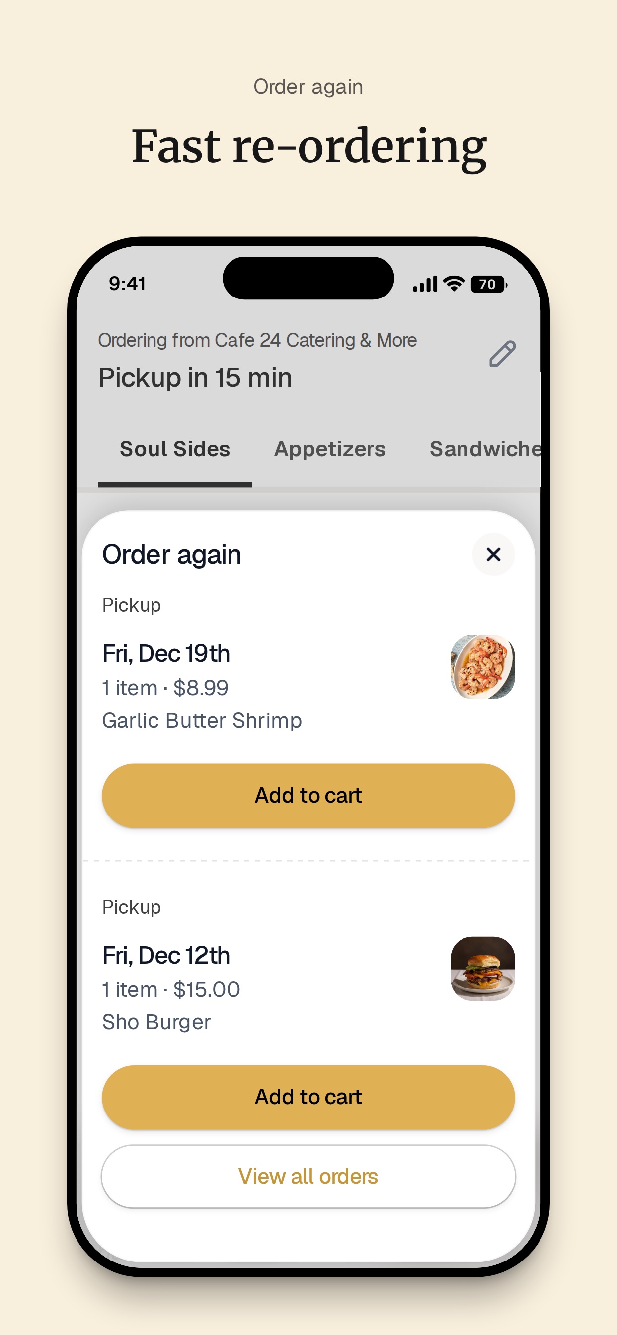 Screenshot 4 of Cafe 24 Catering & More