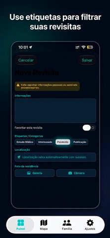 Return Visits App Screenshot 2 of 7