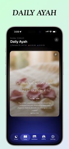 Daily Guidance: A Quranic App iPhone screenshot