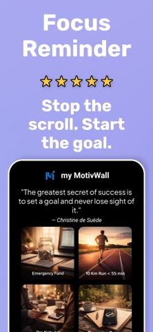 MotivWall App screenshot