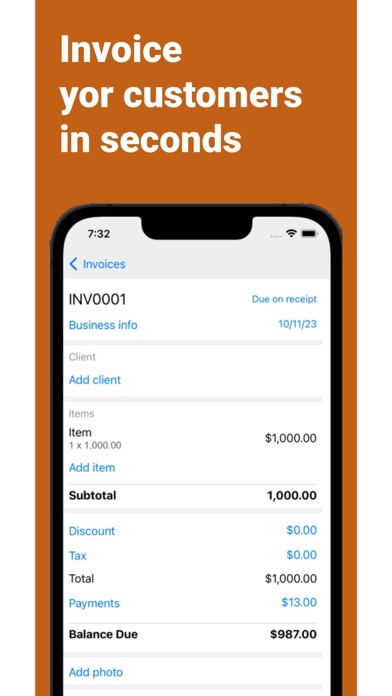 Invoice Solo Screenshot