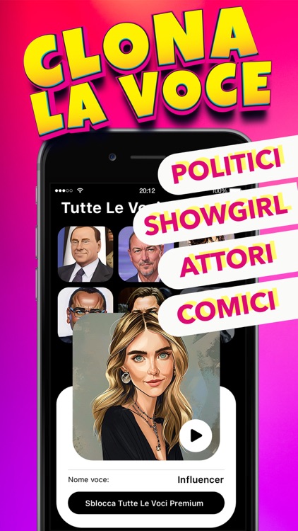 Clona la voce delle celebrità screenshot-5