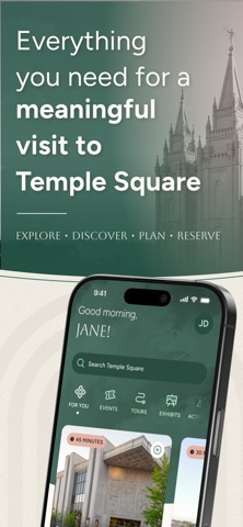 Temple Square iPhone screenshot