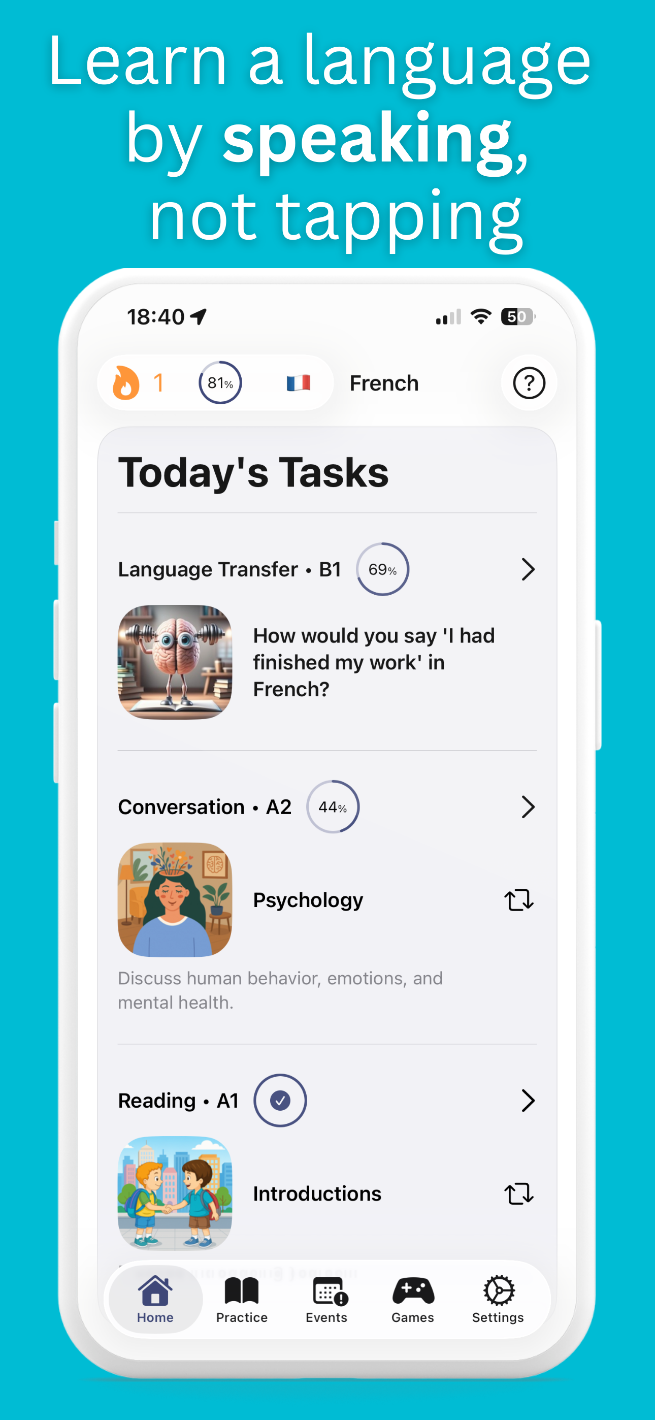 iPolyglot: Learn Language AI