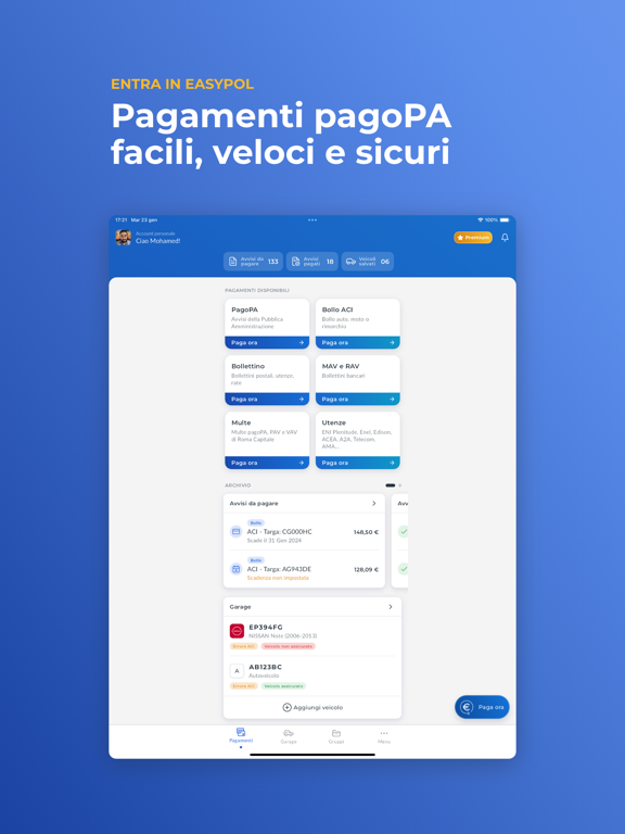 Screenshot #4 pour Easypol - PagoPA e Bollo auto
