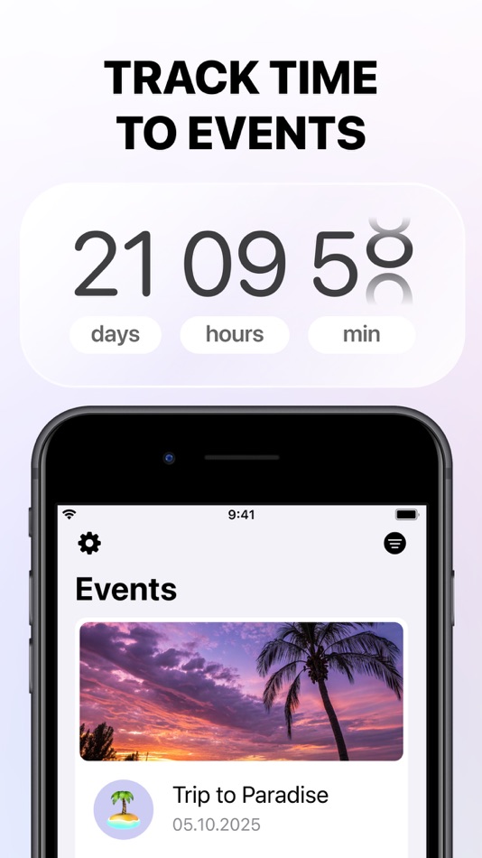 #1. Countdown Widget Event - Day O (iOS) بواسطة: Evgenii Gnezdilov