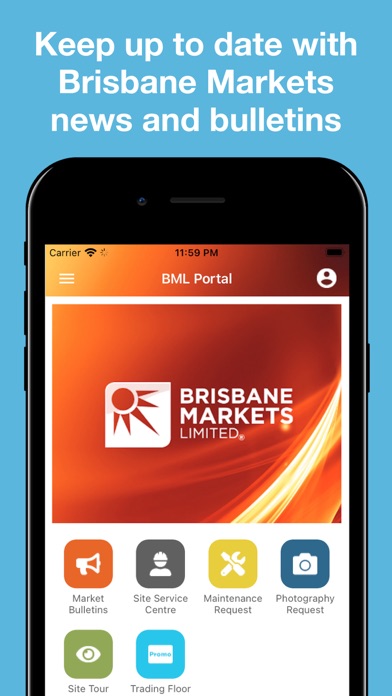 BML Portal Screenshot