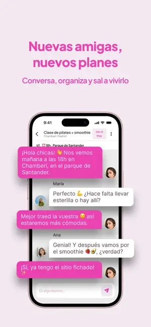 Chisme - Planes entre mujeres iPhone screenshot 1
