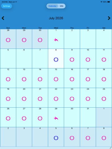 Birth Control Pill Reminder iPad screenshot 5