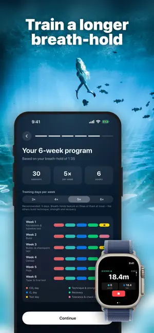 Scuba Dive Log & Apnea: Divey screenshot 1