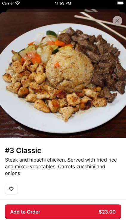 Mexihanas Hibachi To Go