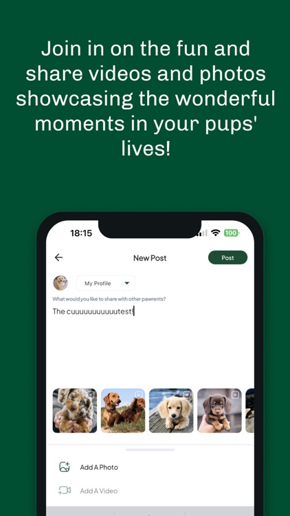 Pawsome - Dog Social Network screenshot-4