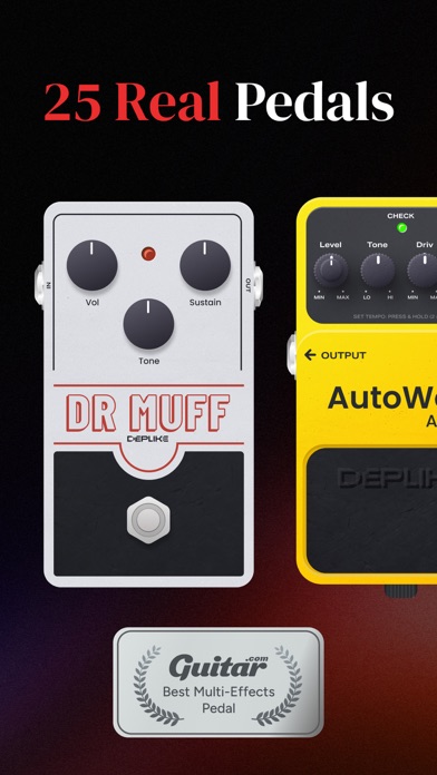 Guitar Amps, Effects, Pedals Screenshot