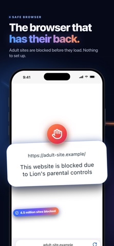 Lion Browser: Safe Browsing Screenshot 1 of 9