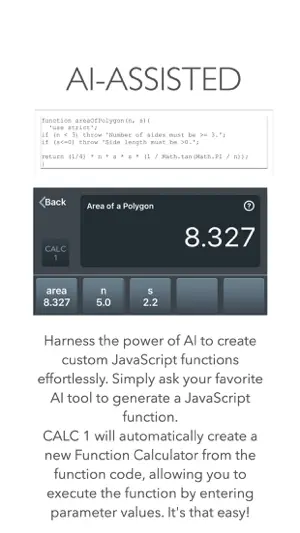 CALC 1 Programmable Calculator screenshot 2