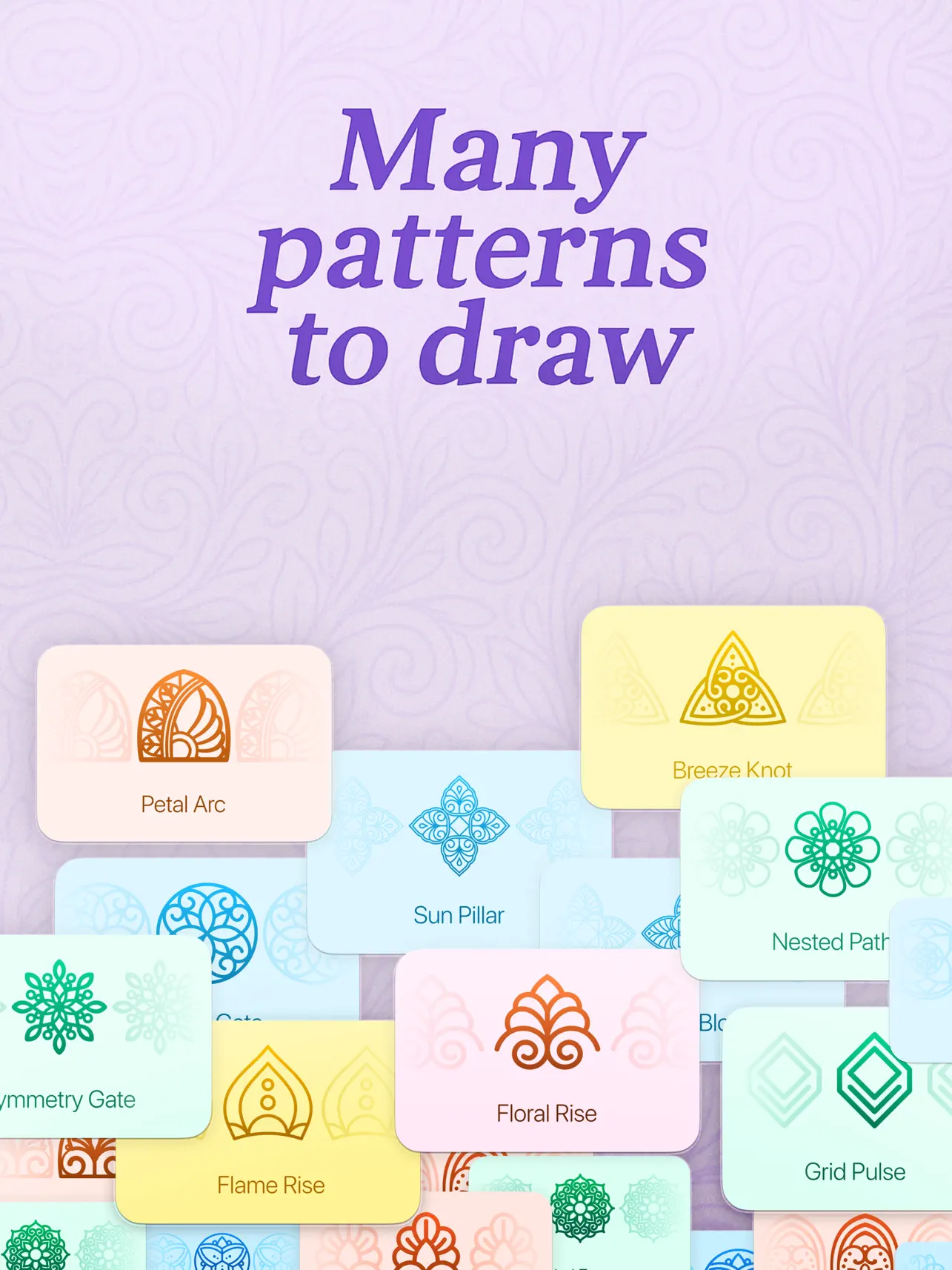 #3. Mandala Art Coloring Patterns (iOS) By: Writey B.V.