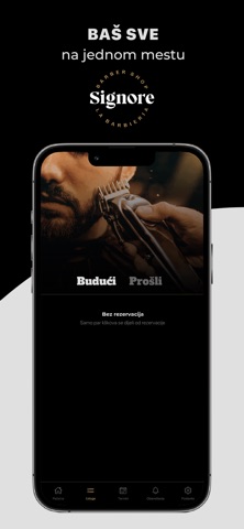 Signore Barbershop iPhone screenshot