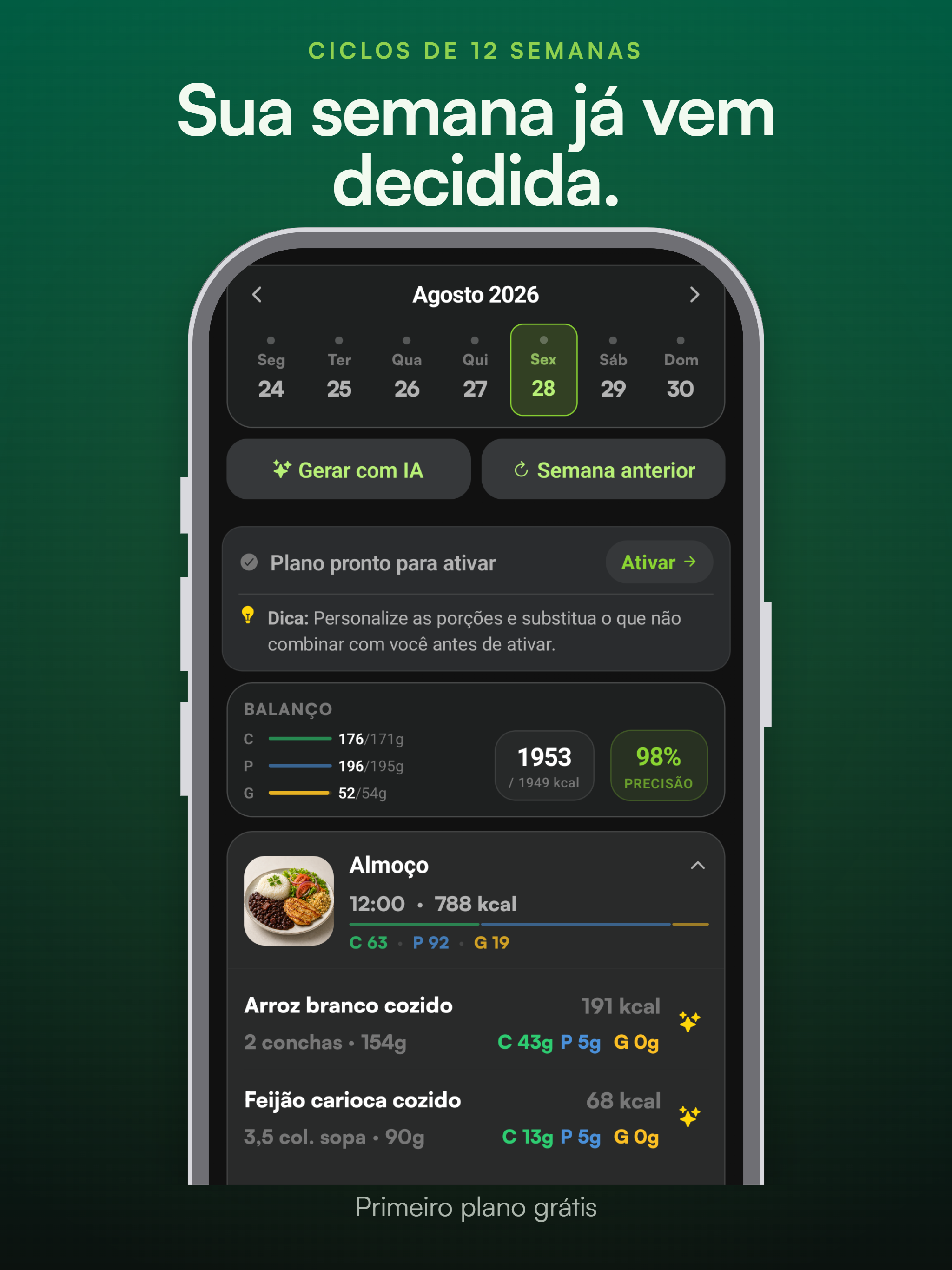 Nutrift: Plano Alimentar Dieta screenshot 8