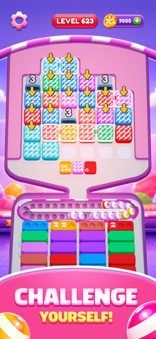 Candy Ball Sort Factory Screenshot 4 of 6