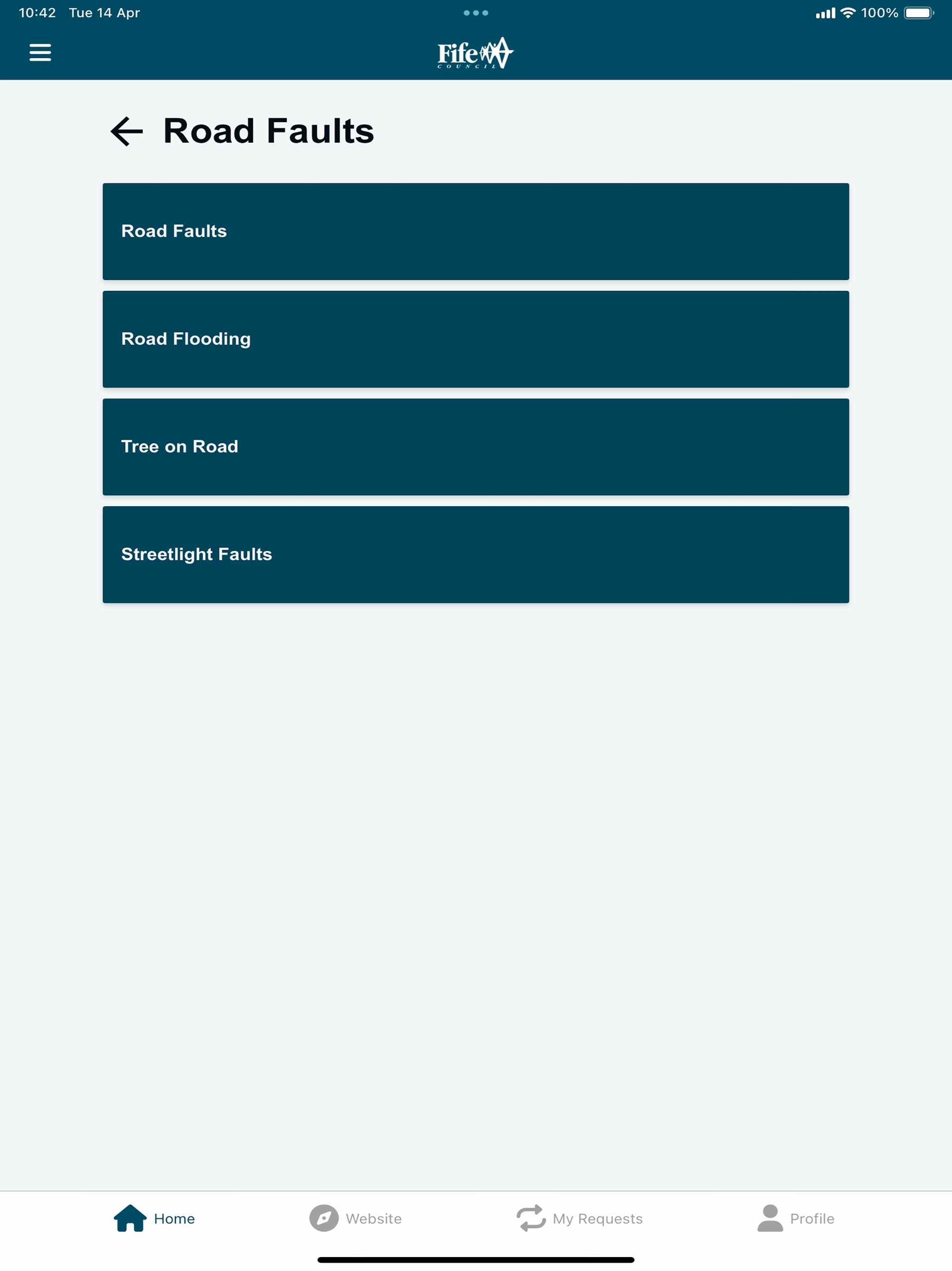 Fife Council screenshot 7