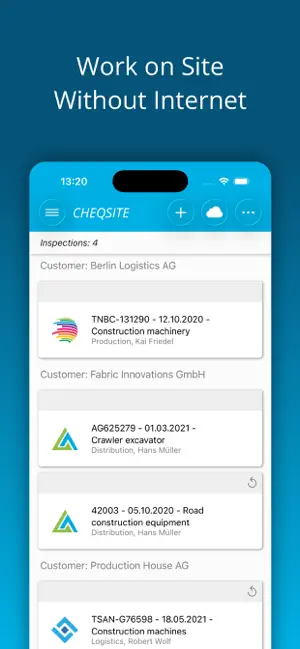 CHEQSITE PREMIUM - Inspections screenshot 2