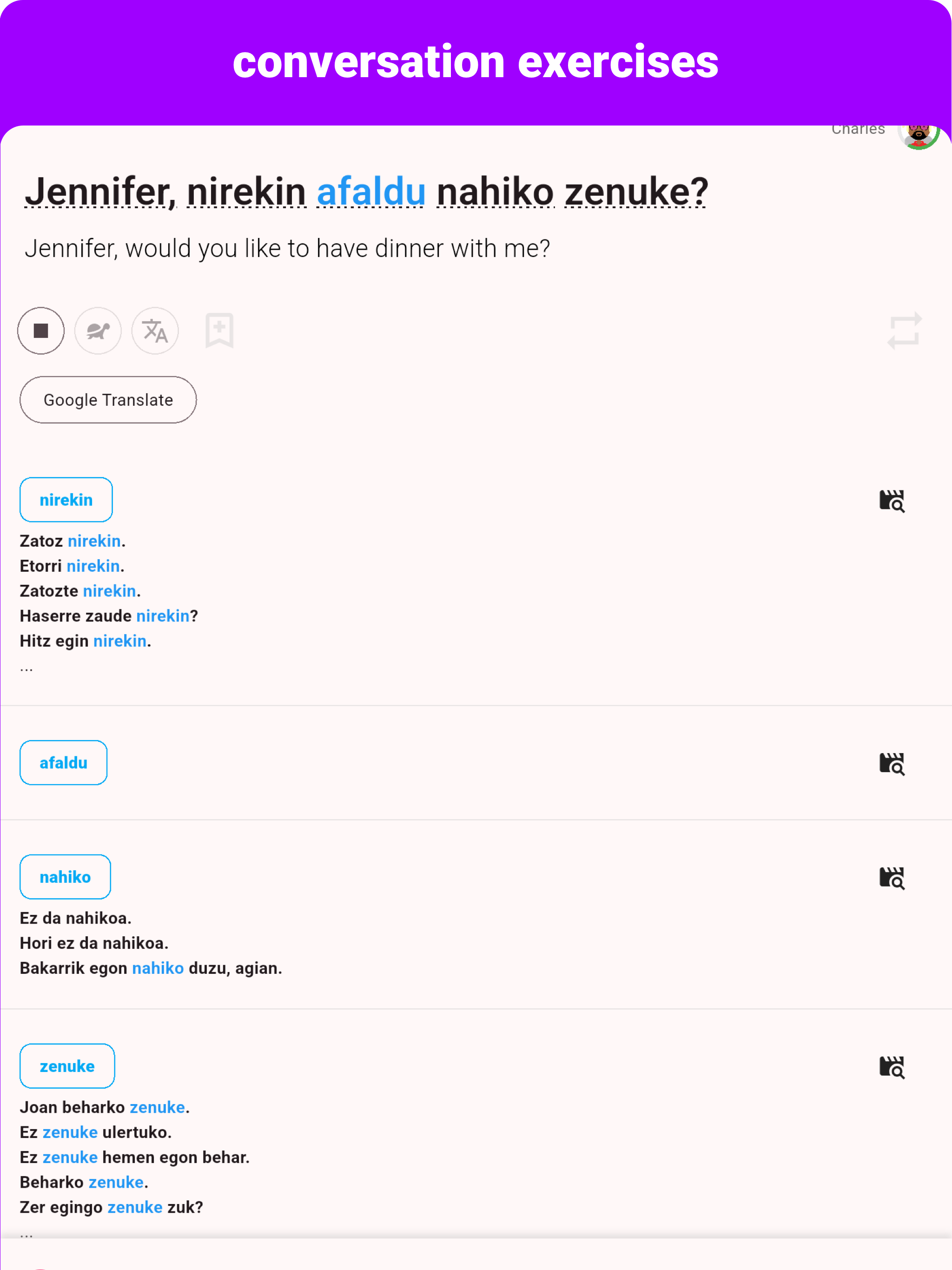 Basque - Listening Speaking screenshot 12