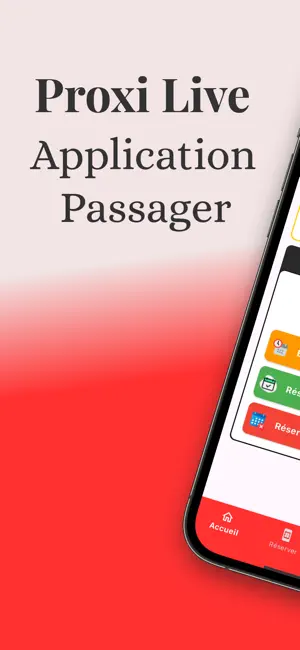Proxi Live : Réservez trajet screenshot 1