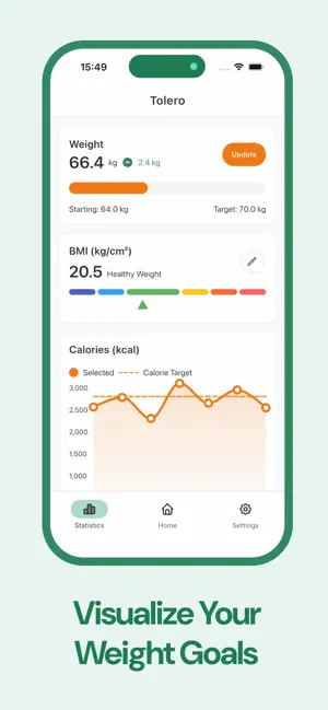 Tolero: AI Calorie Tracker screenshot 4