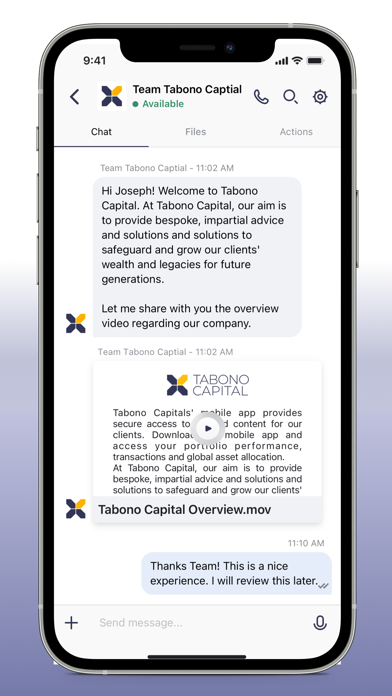 Tabono Capital Screenshot