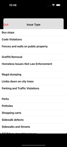 App screenshot