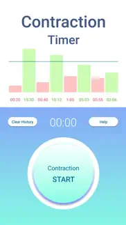 contador contracciones - parto iphone capturas de pantalla 2