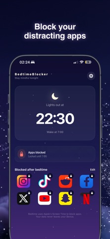 Bedtime Blocker (d50242) screenshot