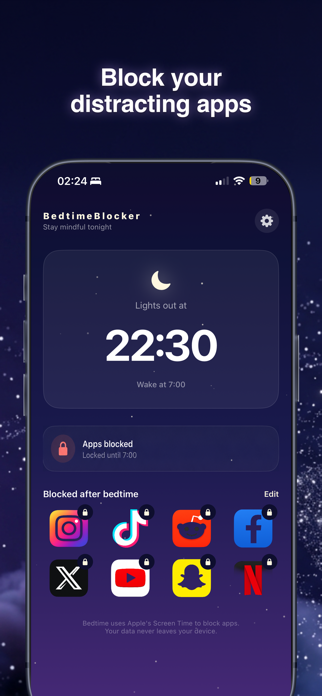 Bedtime Blocker (d50242) Screenshot 3 of 3
