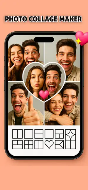 Photo Collage Maker ۬ screenshot 1